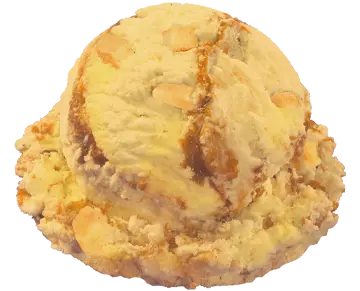 “Ashby’s Lemon Cheesecake Ice Cream – creamy lemon-flavored ice cream blended with rich cheesecake pieces and a swirl of tangy lemon.”